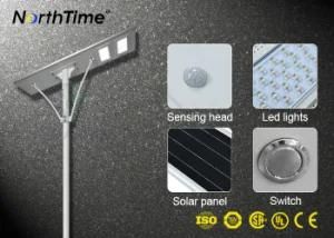 Motion Sensor 120W Solar Panel LED Street Light for Highway