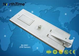 Waterproof IP65 Automatic Sensing Lighting LED Solar Sensor Street Lights