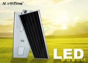 PIR Sensor All-in-One Solar LED Street Lamp with Ce/RoHS Certificates