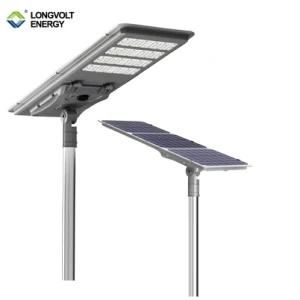 Longvolt IP65 Integrated All in One 60W LED Solar Street Light with Lithium Battery