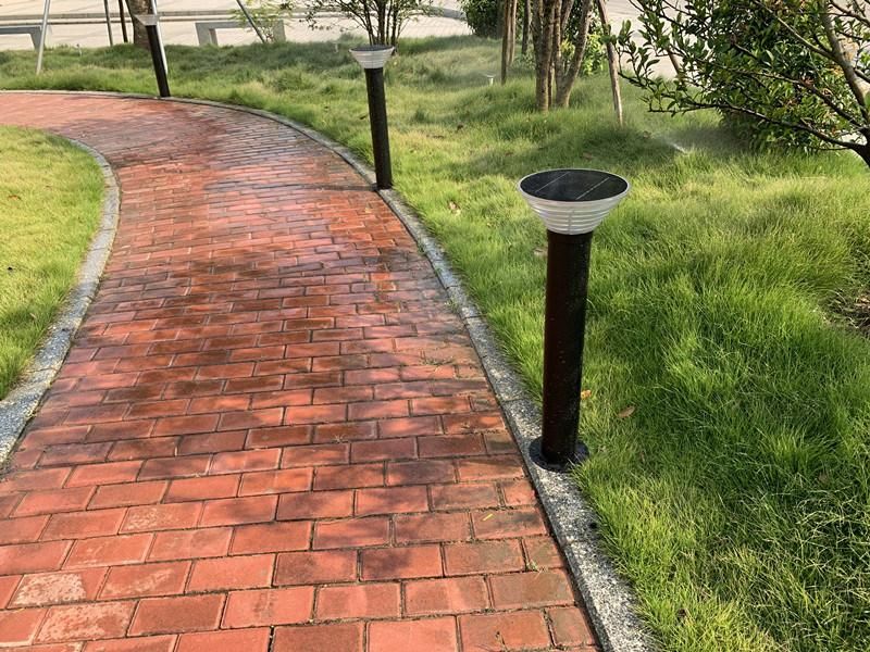 Aluminum Material & Project LED Lighting Solutions Outdoor Solar Garden Lamp with LED Lighting Lamp
