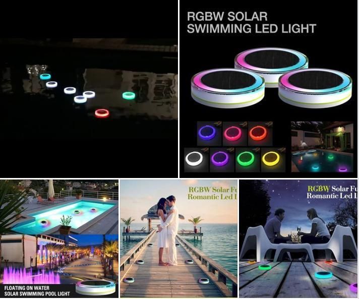 Waterproof IP68 Outdoor Sensor Solar Garden Light