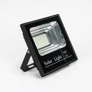 Aluminum Heavy Duty Solar Powered Slim IP65 Waterproof Outdoor Floodlight 60W LED Solar Flood Light