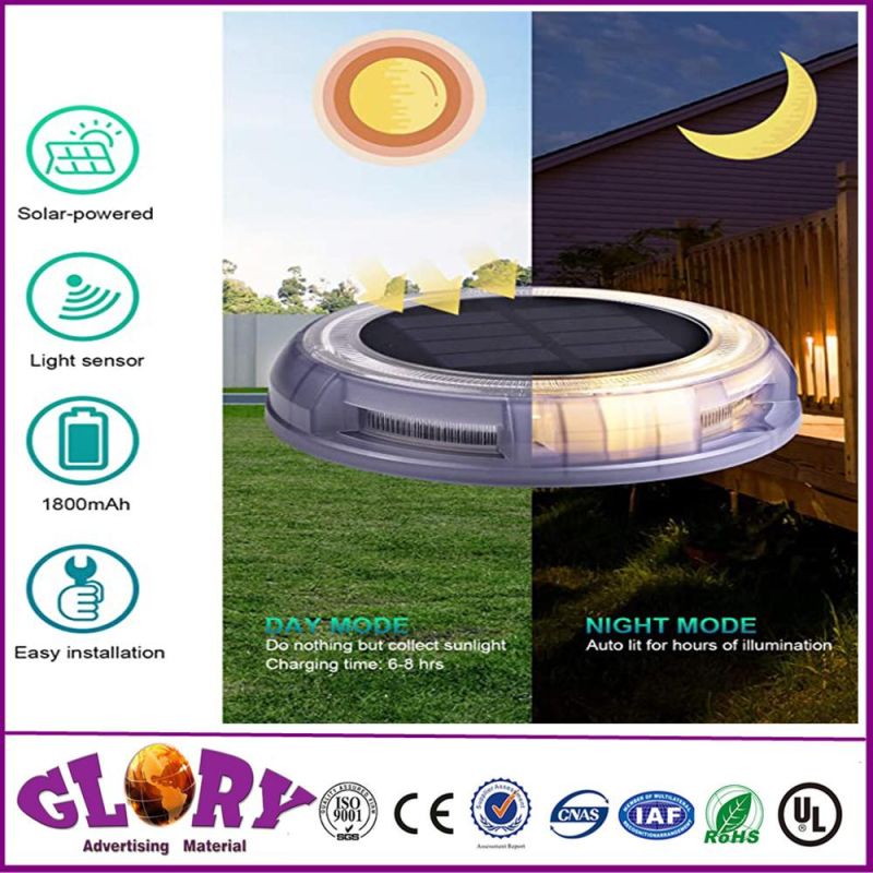 Waterproof IP68 Outdoor Sensor Solar Garden Light