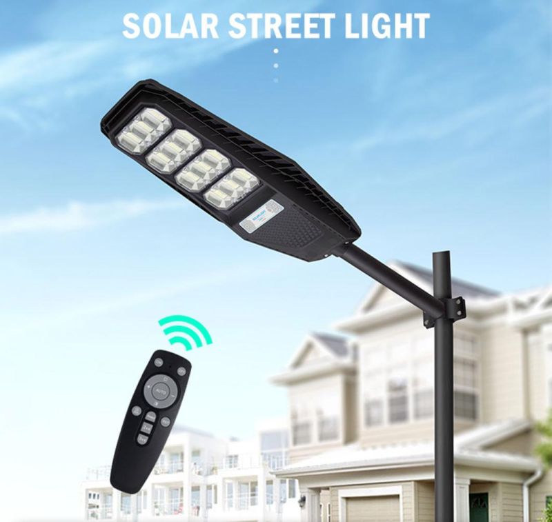 Zhongshan Factory Outdoor Solar LED Street Light IP65 Waterproof 100W 150W 200W 250W Integrated All in One LED Solar Light Solar Street Lamp
