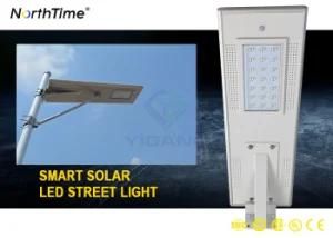 High Brightness IP65 Ce RoHS Integrated LED Solar Street Lamp
