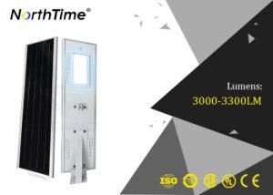 30W High Lumens Integrated Solar Street Lamp with Camera
