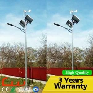 IP65 60W Single Arm Pole Solar Wid LED Street Light Color as Requirement