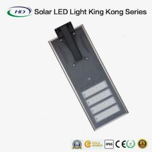 80W Integrated Solar LED Street Light with Remote Control (King Kong Series)