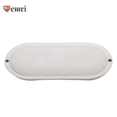 CE RoHS Approved Outdoor Moisture-Proof White Oval 20W Light by Factory Direct Sales