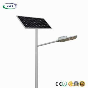 Semi-Flexible Solar LED Street Light with Adjustable Panel