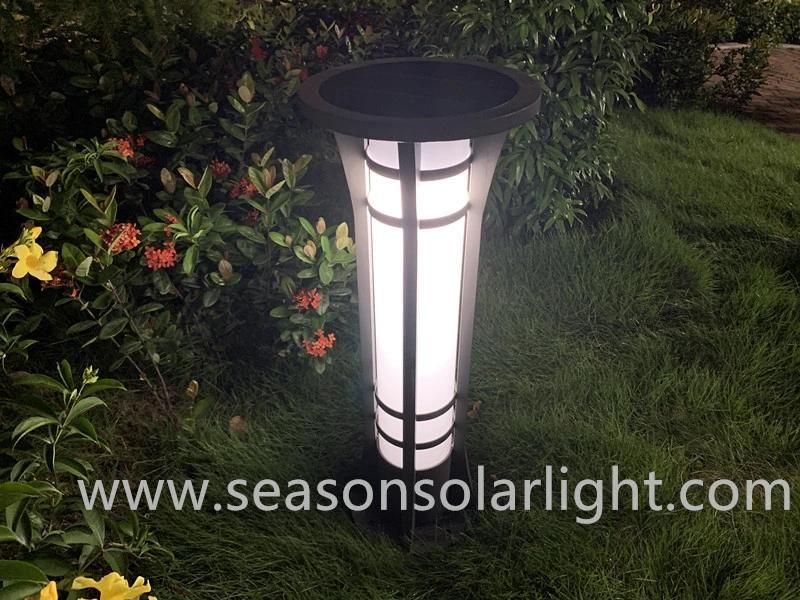 High Lume Energy Lighting CE Outdooor Garden Light Decking Lawn Lighting with 5W Solar Panel System