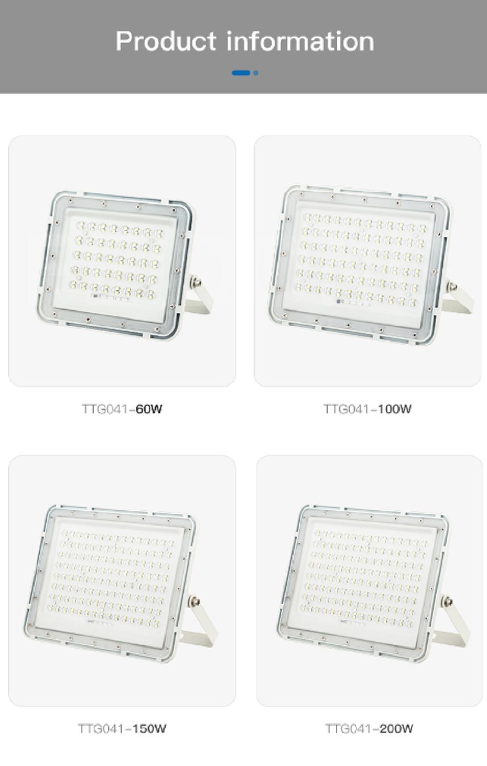 Wholesale Garden Low Price Professional Manufacture Rechargeable Outdoor Waterproof 50-300watts LED Solar Flood Light