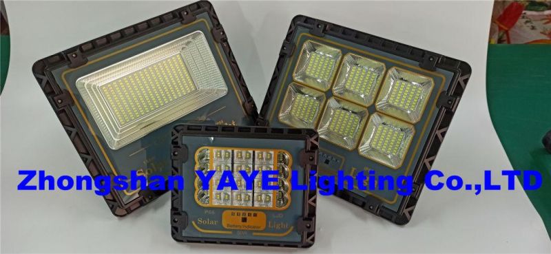 Yaye 2021 Hot Sell Factory Price 200W Outdoor Waterproof Solar LED Floodlight (Avaialble Watt: 50W/100W/150W/200W/300W/400W)