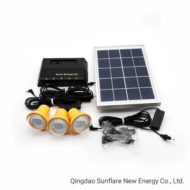 Rural Home Use Solar LED Light Lighting System with USB
