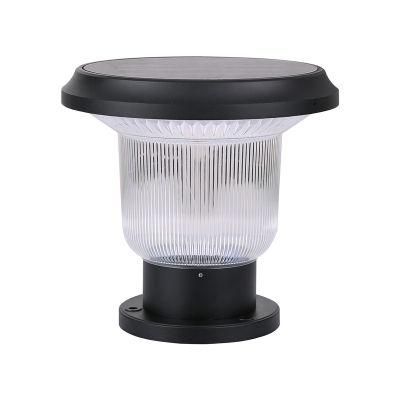 All in One 3000/6000 Warm White Gate Pillar Villa Lighting Solar LED Lawn Light Waterproof