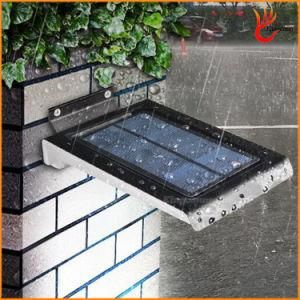 Solar Security Outdoor Garden Wall LED Light with Sensor Lamp