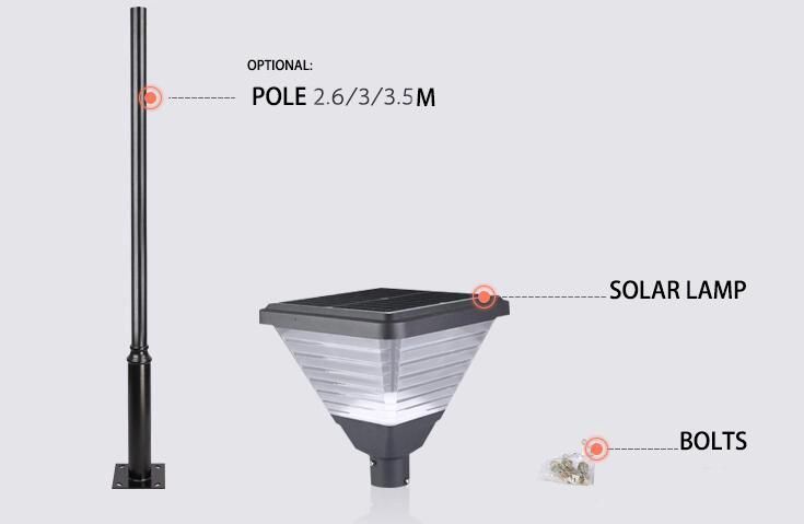 Outdoor Decoration Lawn Warm White LED Solar Garden Courtyard Lights