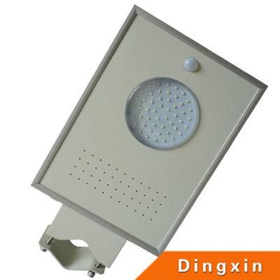 4W LED Integrated All in One Sensor Solar Garden Lamp
