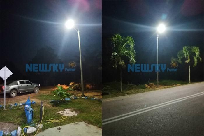 Bluetooth APP Control Integrated Solar Street Light for Parking Lots