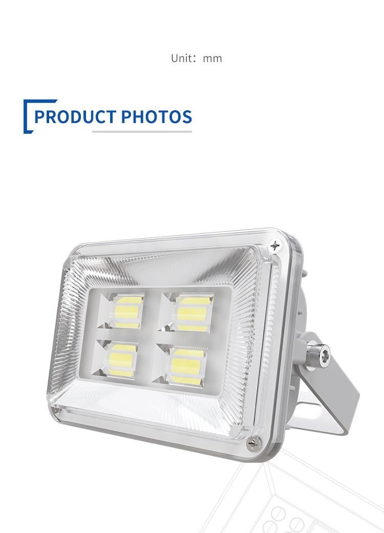 Hot-Selling 600lm LED Light Solar Flood Light All in One Outdoor Garden Park Lighting