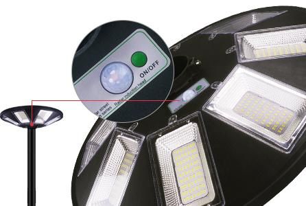 Bspro Motion Outside Lighting Outdoor Lawn Pathway Bright Solar Garden Light