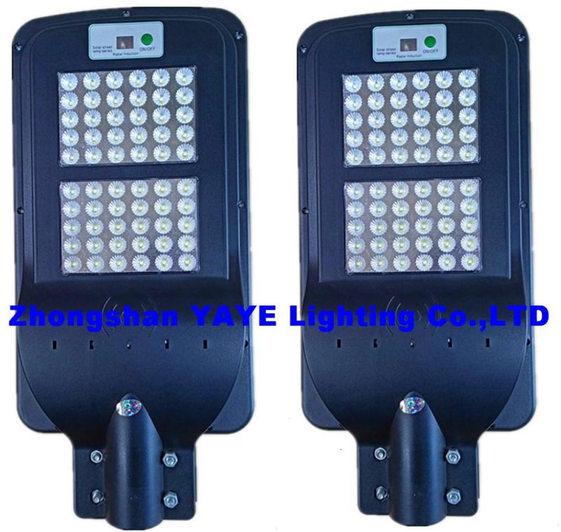 Yaye 2021 Hot Sell Factory Price 60W Outdoor Using All in One Solar LED Street Garden Road Light