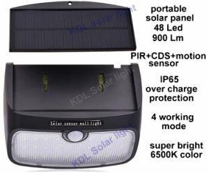 Amazon Model Integrated Split Mounted 48 LED 900 Lm Vs 38 LED Outdoor Street Waterproof Wall Lights 450lm 48 LED Solar Power Street Light