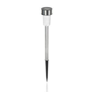 D47 Stainless Steel LED Solar Powered Pathway Bright White-Landscape Light