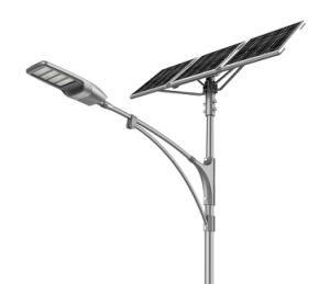 150W Split Type 6000K Outdoor IP68 PWM Controller LiFePO4 Battery Solar Street Lighting with Pole