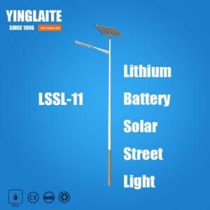5 Years Warranty IP65 Waterproof 8m Pole 60W Lithium Battery Solar Street Light