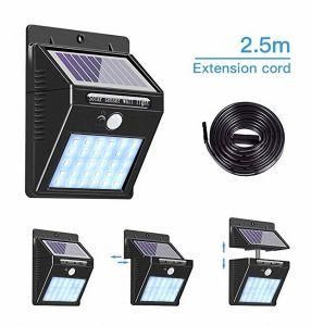 30/48 LEDs Solar Power Light LED Bulb Split Panel PIR Motion Night Sensor Yard Decor Street Wall Security Lamp for Home Outdoor