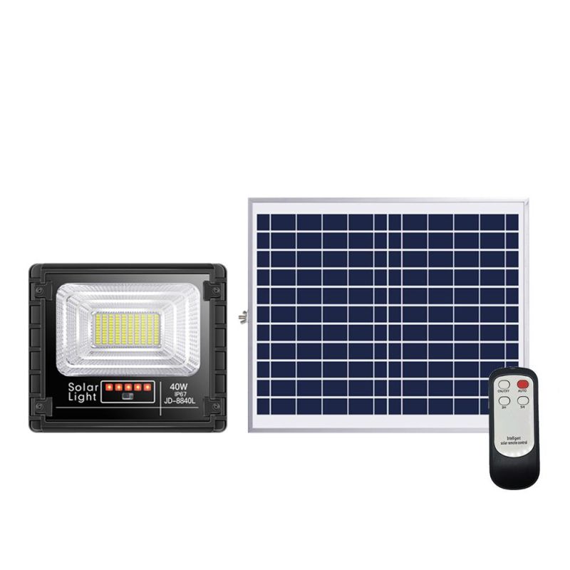 Die-Casting Aluminium LiFePO4 Battery Solar LED Flood Lights Outdoor