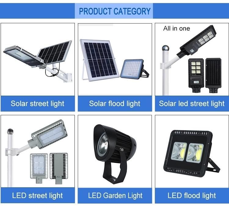 12V 10W LED Solar Garden Lights IP65 3 Years Warranty