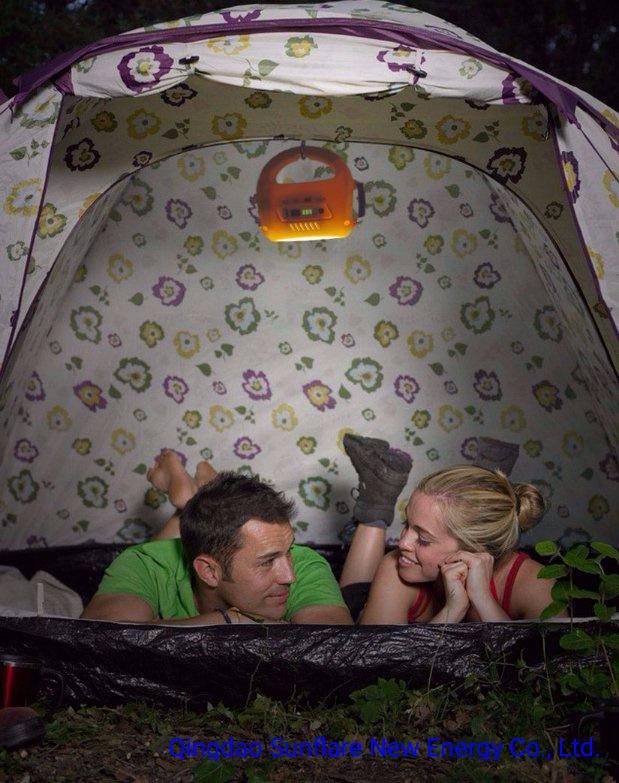 2W Solar Lantern with Mobile Phone Charger