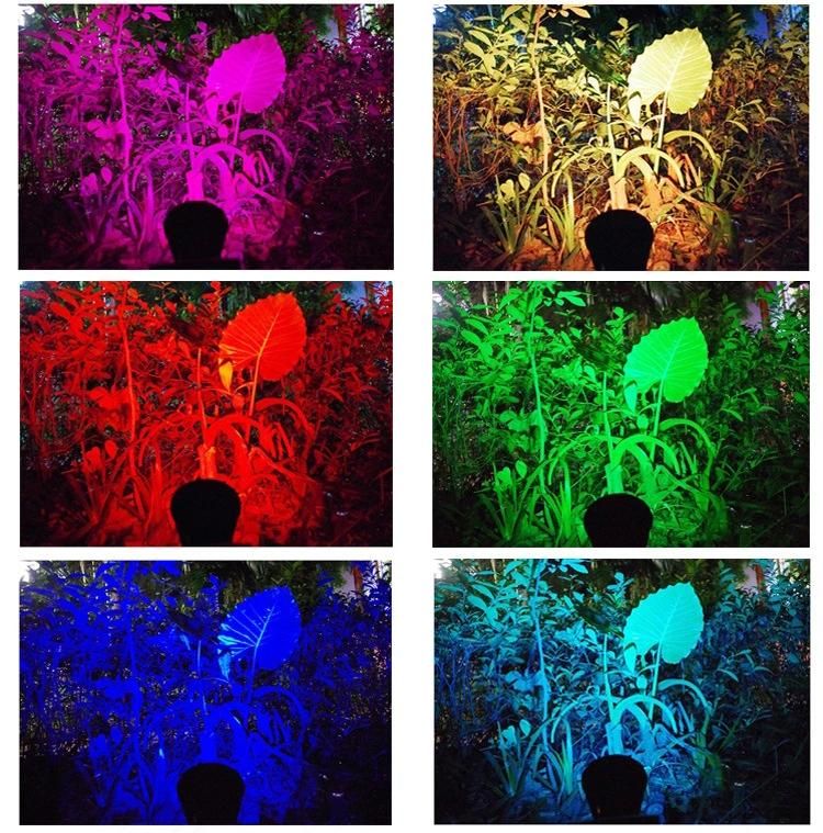 IP65 4W/5W Solar LED 12 Spot Lights
