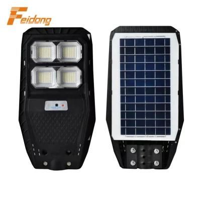List Solar Street Lighting LED Luminaries Bright Working Light Controller Motion Sensor LED All in One LED Solar Street Light