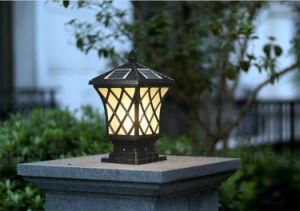 Decoration Solar Pillar Light Outdoor Garden Solar Lawn Lamp for Ramadan Light