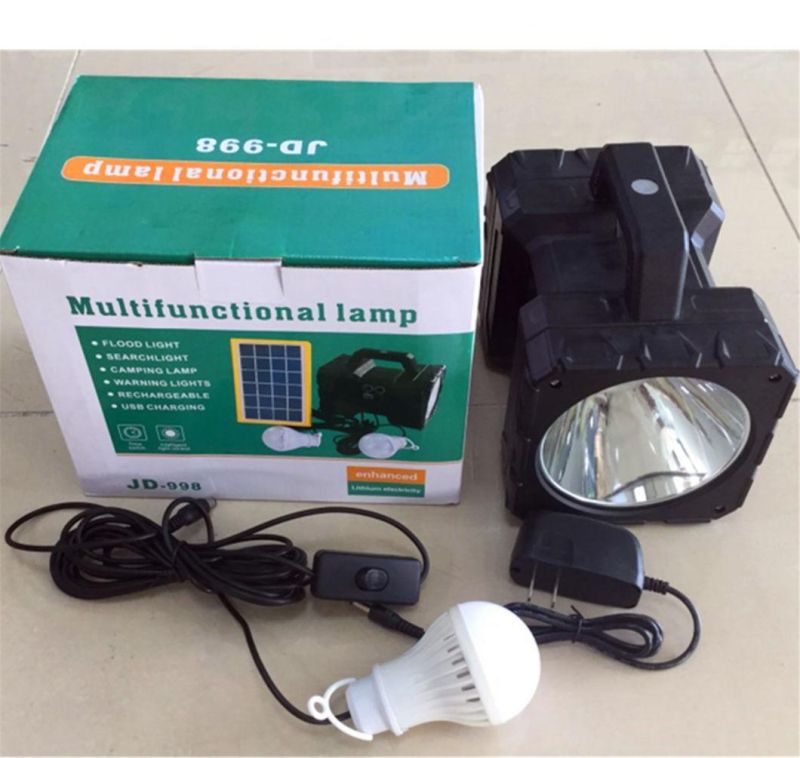 Yaye 2021 Hot Sell 30W USB Portable Solar LED Spotlight /Solar Multifunctional Lamp