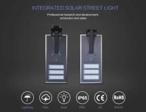 Farol LED Solar De Alumbrado Publico 60W Todo En Uno Alta Calidad