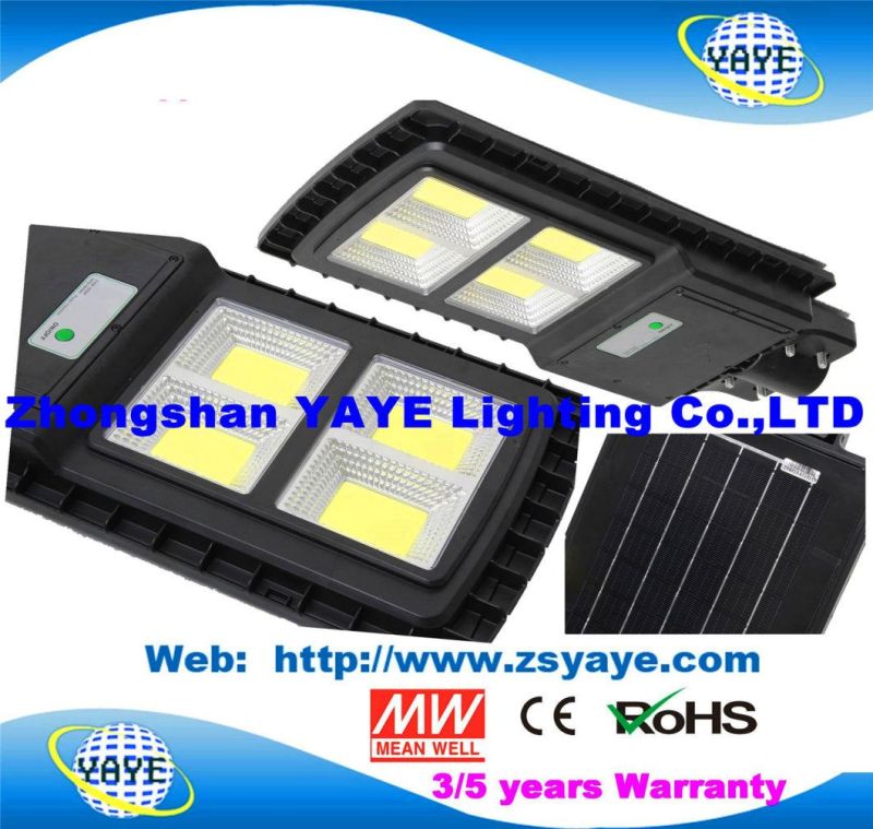 Yaye 18 Hot Sell IP65 Integrated 50W/100W/150W Solar Streetlight Cheap Price Motion Sensor Garden Lamp LED Road Light Countryside Courtyard Solar Streetlight