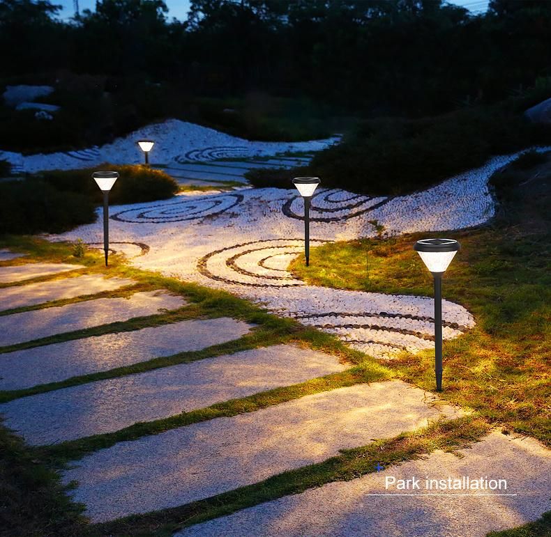Low Voltage Aluminum Body Lights Flood Energy Solar Lighting Pole Decorations Outdoor Lamp LED Solar Garden Light