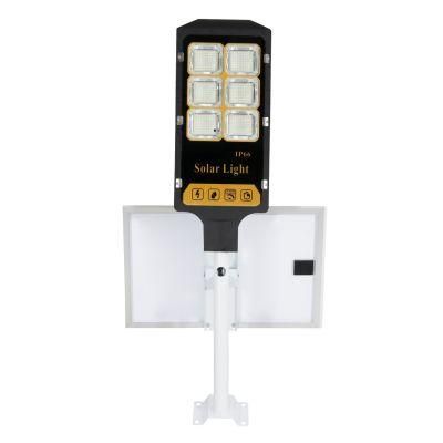 5000 Lumen Outdoor LED Solar Street Flood Light with 2, 000+ Cycles Lithium Battery