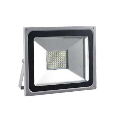Outdoor LED Flood Light Bulbs 150 Watt Equivalent Wholesale Powerful 50W 100W 6500K Solar LED Flood Light SKD Solar Stock Floodlight