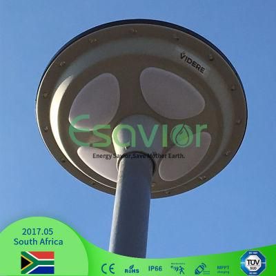 Esavior 15W All in One Solar Street Light Outdoor Yard Solar Garden Light