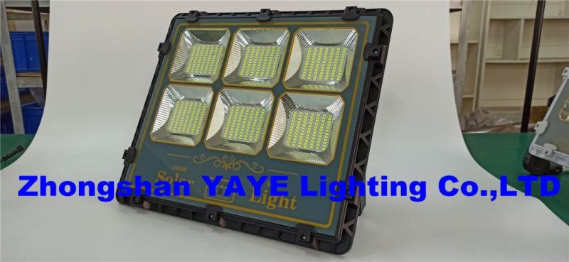 Yaye 2021 Hot Sell 150W Outdoor Solar LED Floodlight with 2/3 Years Warranty (Avaialble Watt: 50W/100W/150W/200W/300W/400W)