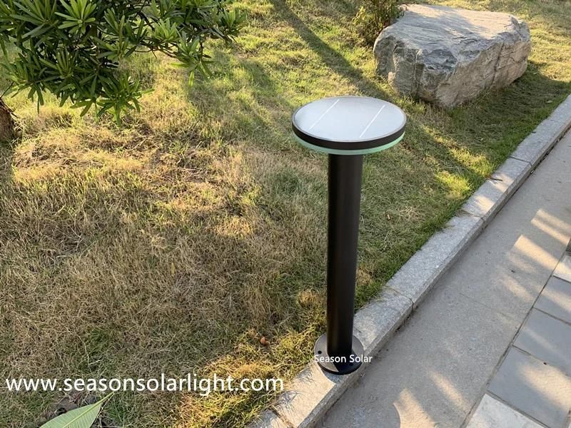 Bright Garden Product Outdoor 5W Garden Light with Solar System and Warm +White LED Light