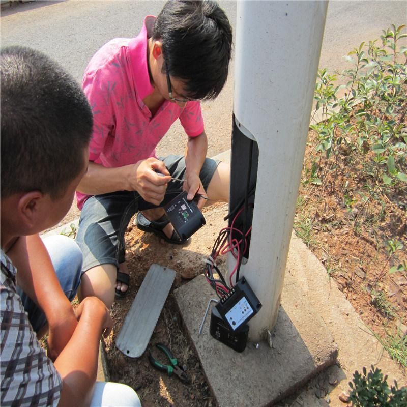 8m 9m 10m Light Pole 60W LED Lamp Solar Street Light