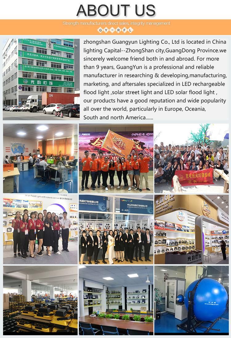 Most Powerful Outdoor IP65 Aluminium Waterproof Marine 25W 40W 60W 100W 200W 300W LED Solar Flood Lights