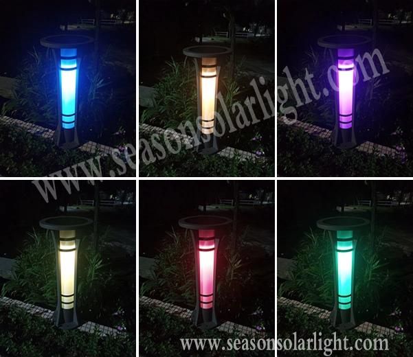 High Lume Energy Lighting CE Outdooor Garden Light Decking Lawn Lighting with 5W Solar Panel System